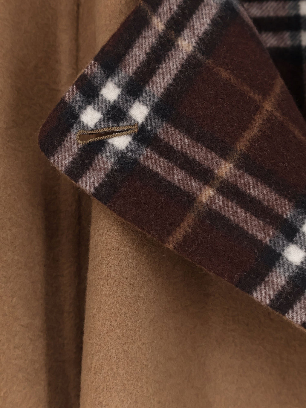 Burberry Belmont virgin wool cape