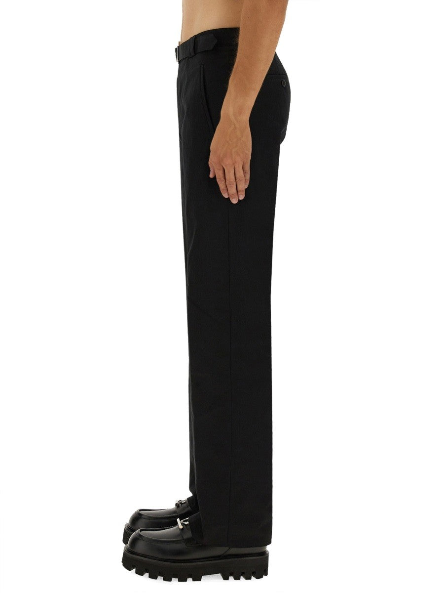 Alexander Mcqueen PANTS WITH "T-BAR" BELT