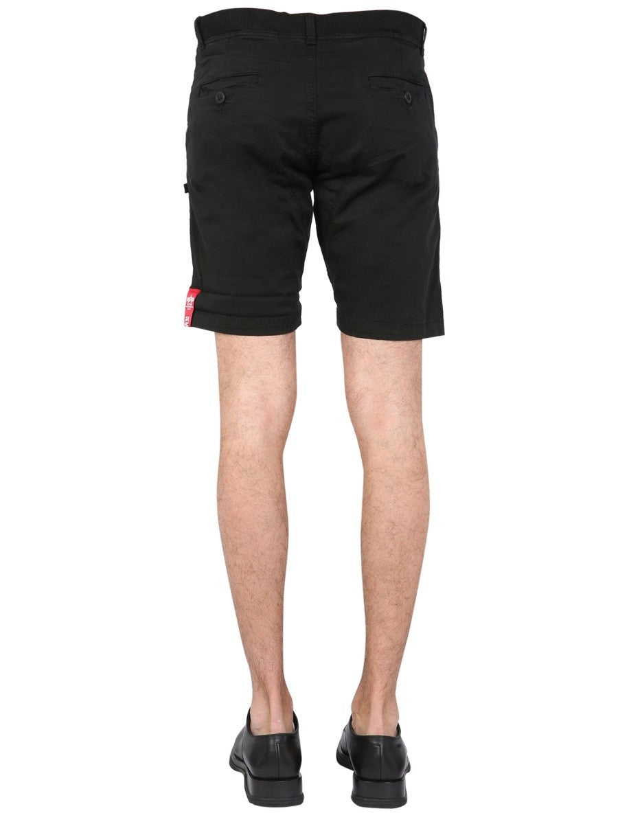 ALPHA INDUSTRIES BERMUDA WITH LOGO
