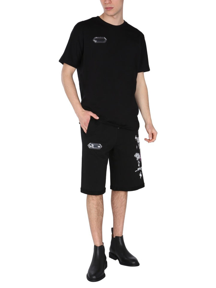 Disclaimer BERMUDA WITH SCREEN PRINT