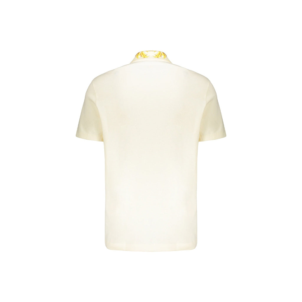 Versace Contrast Collar Polo