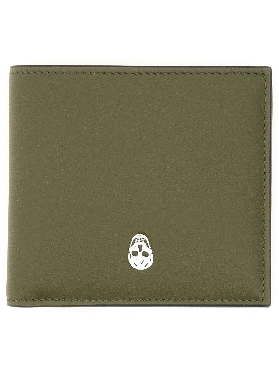 Alexander Mcqueen BIFOLD WALLET "THE SKULL"