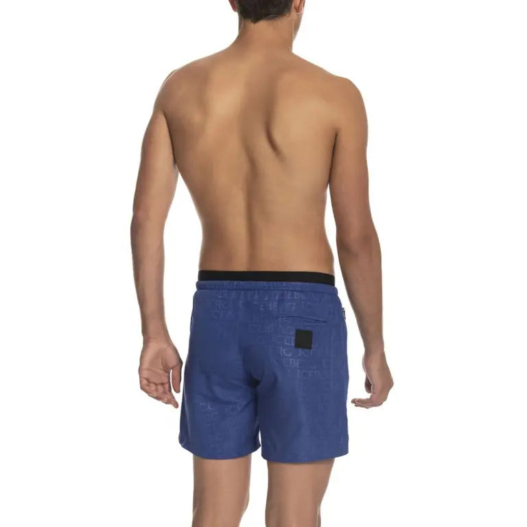 Iceberg Blaue Herren Badeshorts