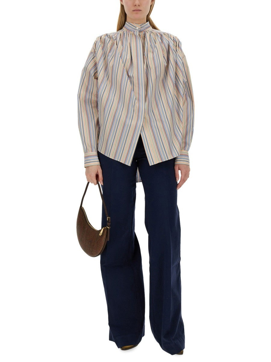 Etro BLOUSE WITH STRIPE PATTERN