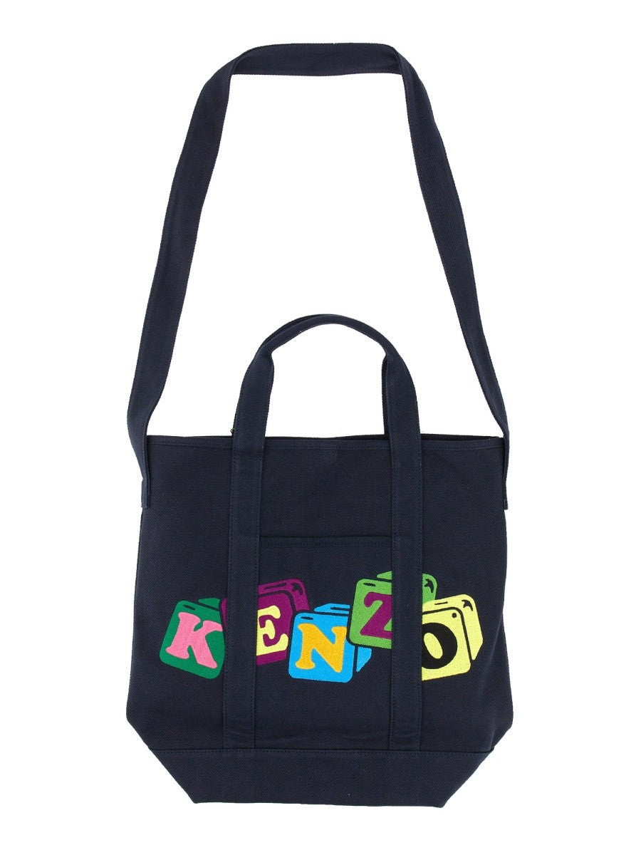 Kenzo BOKE BLOCKS TOTE BAG