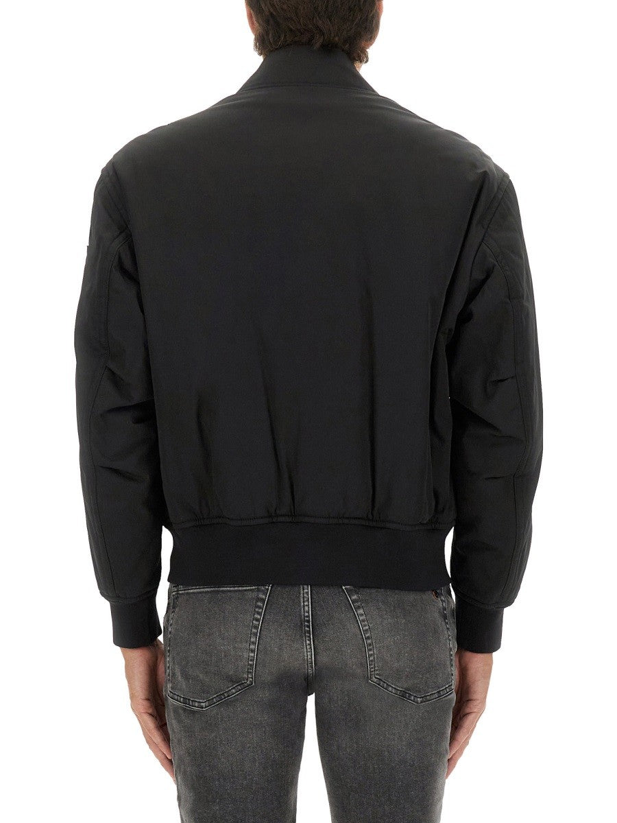 Boss BOMBER JACKET WITH REMOVABLE LINING