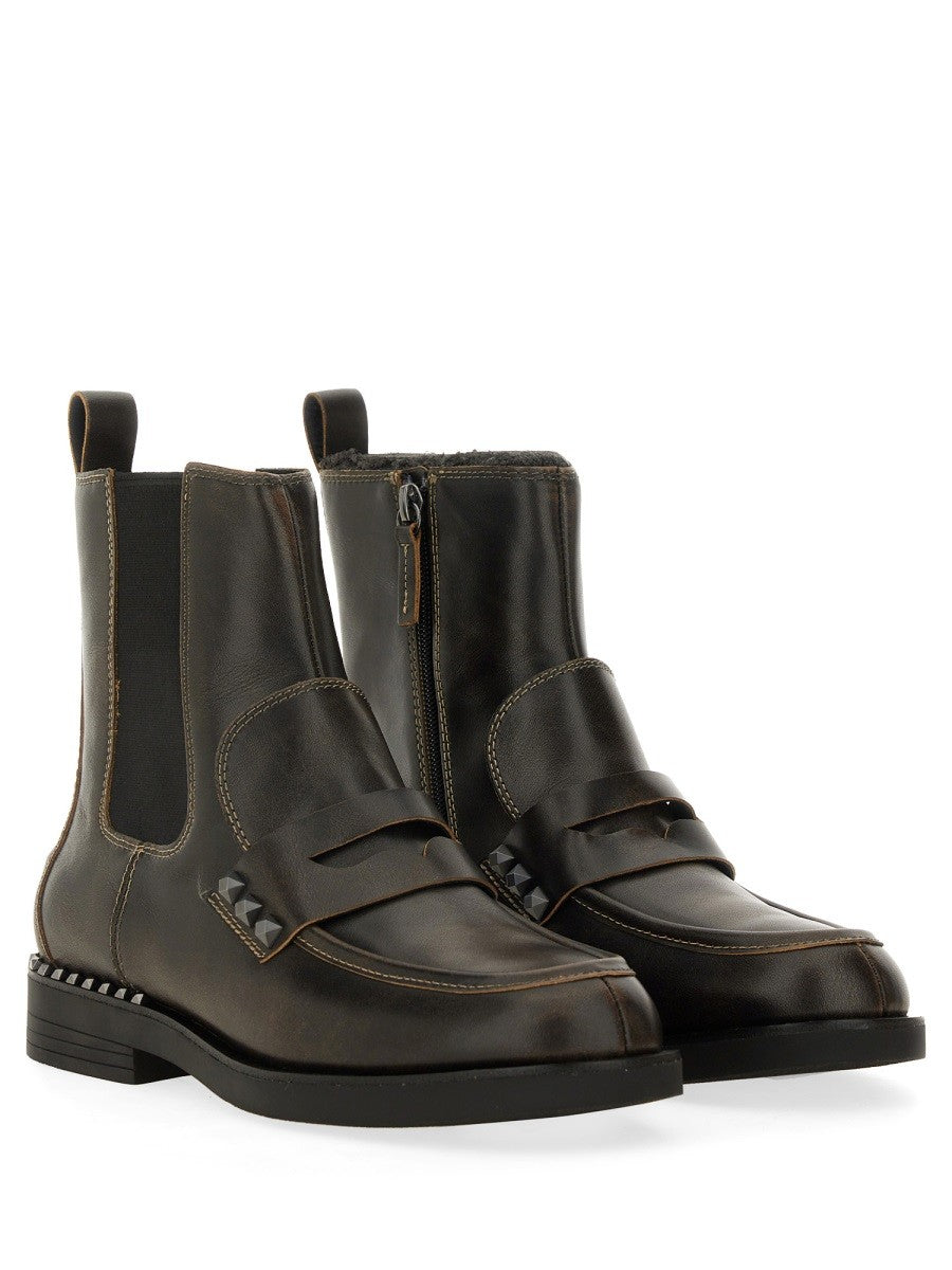 Ash BOOT WINGS STUDS