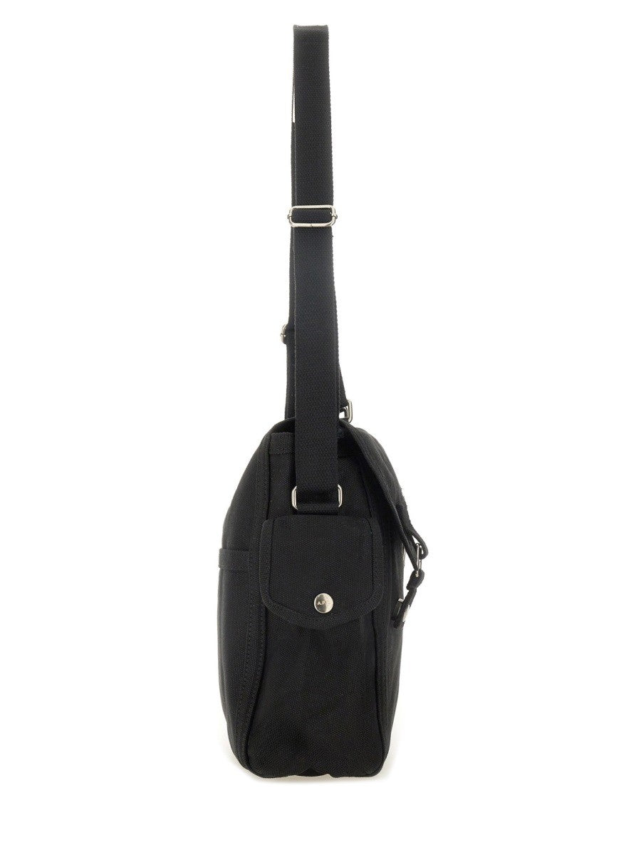 A.P.C. SHOULDER BAG WITH LOGO