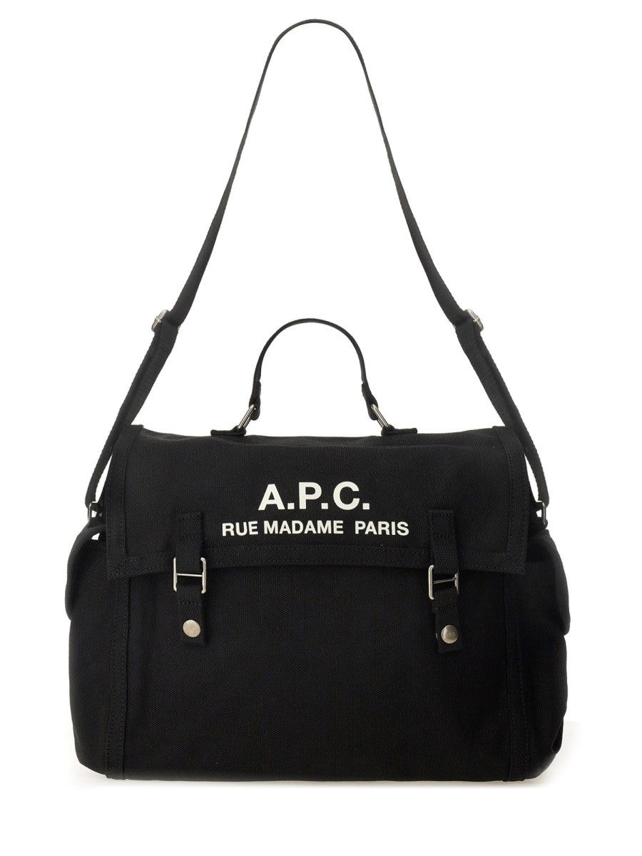 A.P.C. SHOULDER BAG WITH LOGO