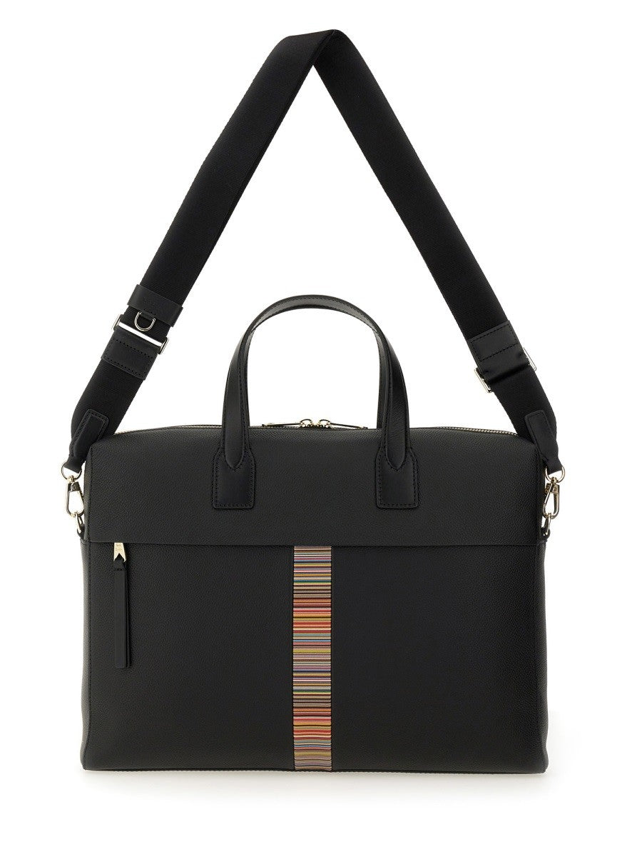PAUL SMITH "SIGNATURE STRIPE" BAG