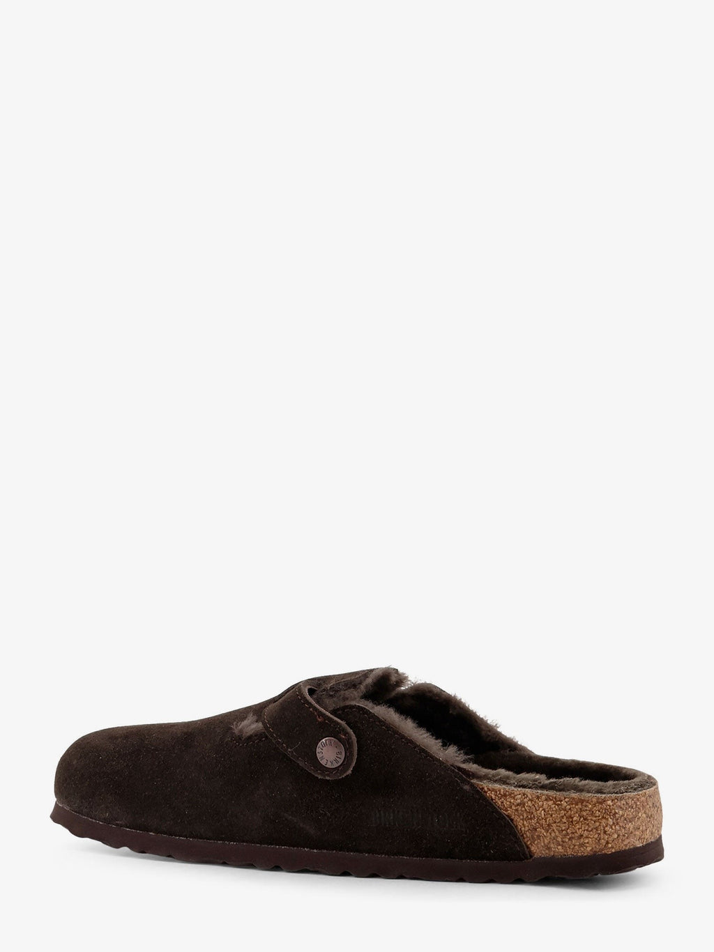 Birkenstock Boston VL/Shearling suede mule