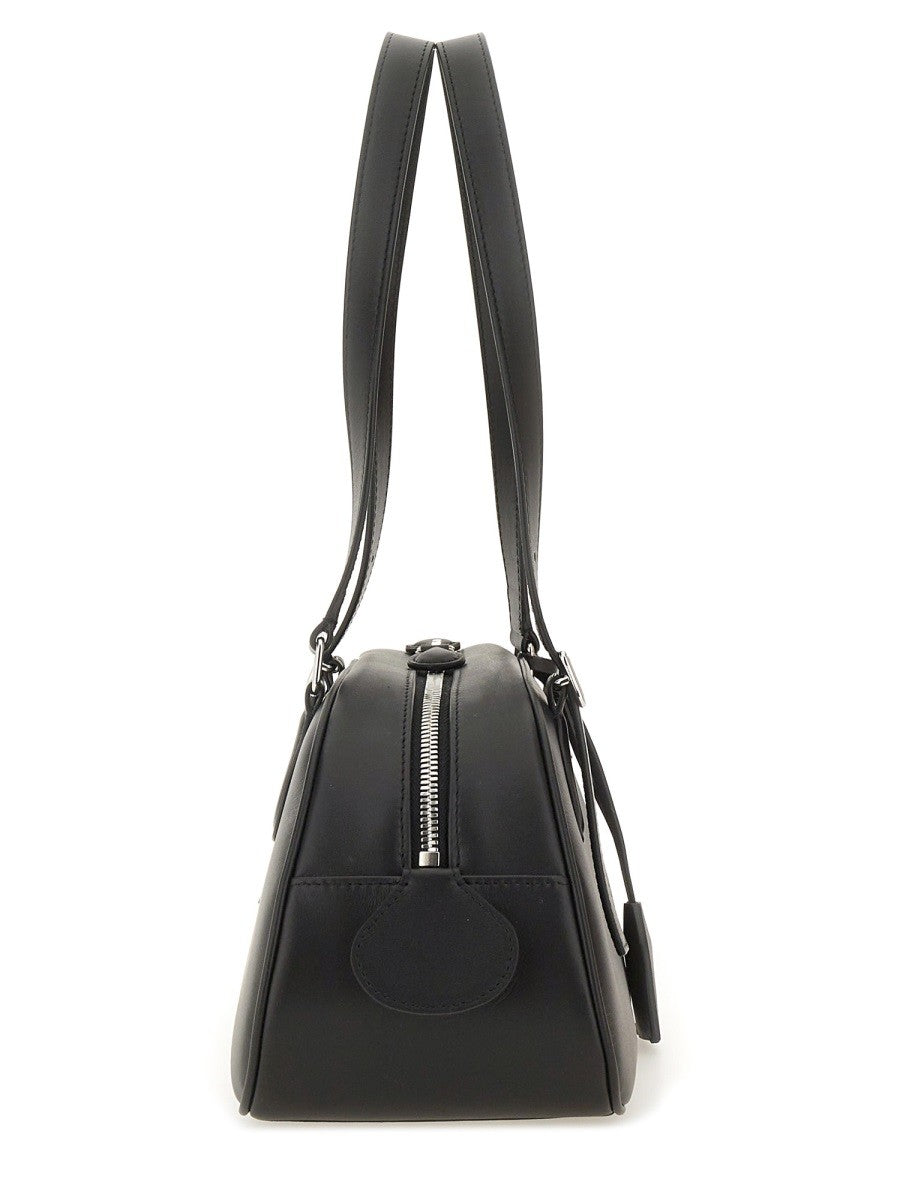 COURREGES BOWLING BAG "FRIDAY" MEDIUM