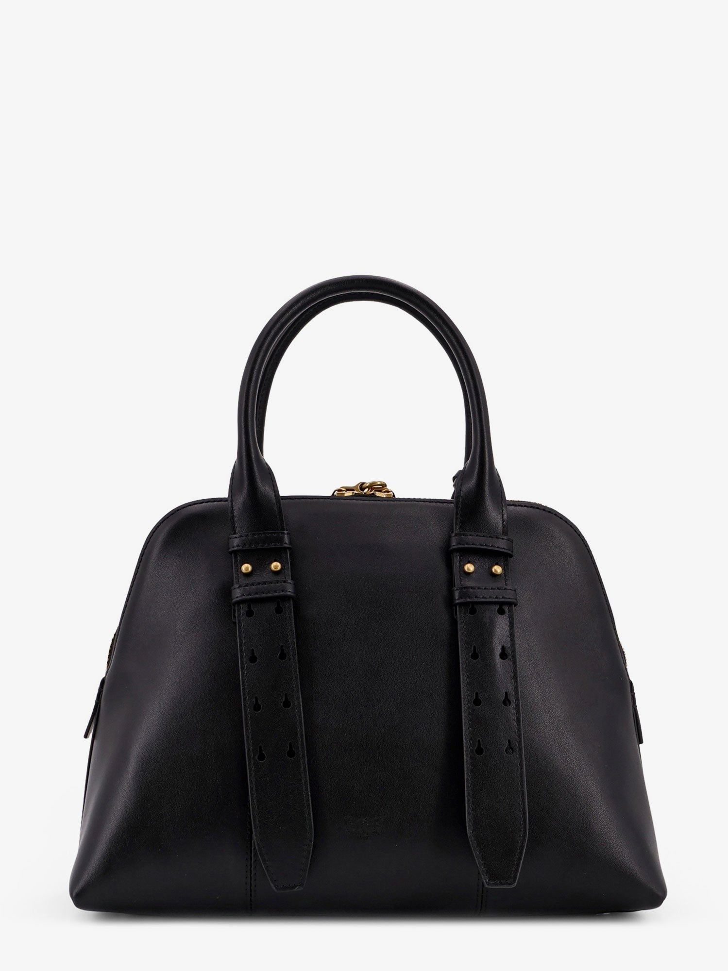 Pinko Bowling bag leather shoulder bag