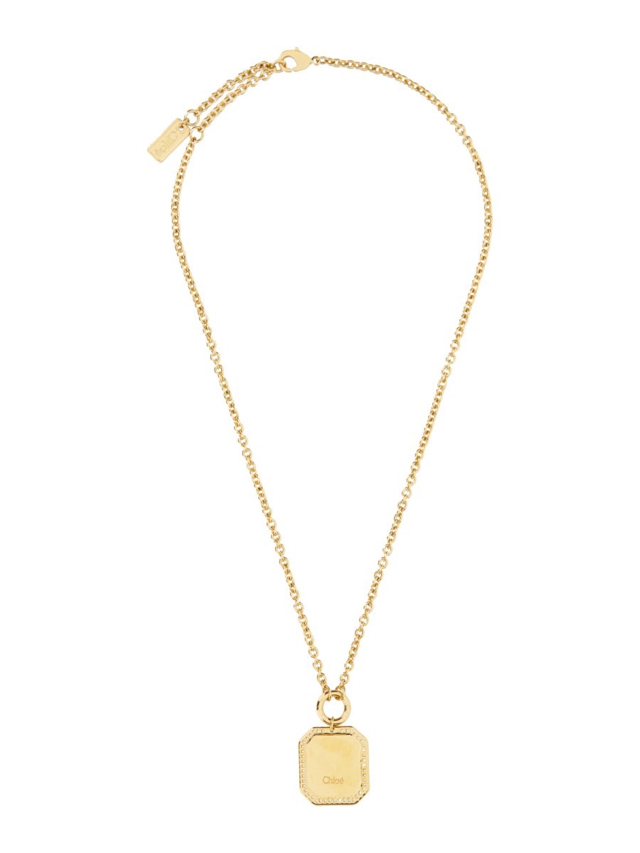 CHLOÉ BRASS NECKLACE