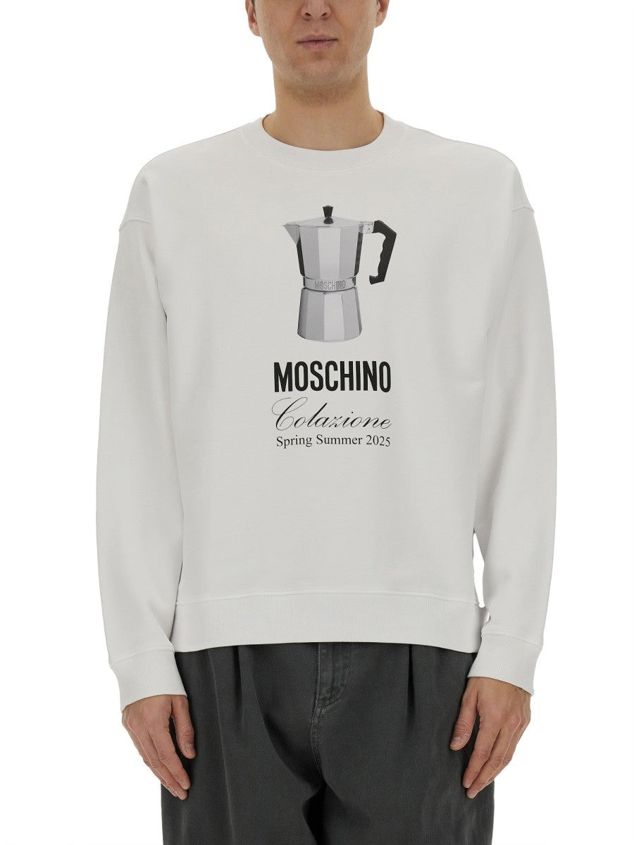 Moschino "BREAKFAST" SWEATSHIRT