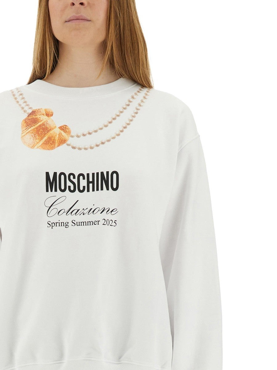 Moschino "BREAKFAST" SWEATSHIRT