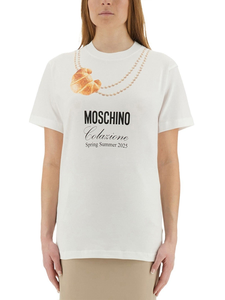 Moschino "BREAKFAST" T-SHIRT