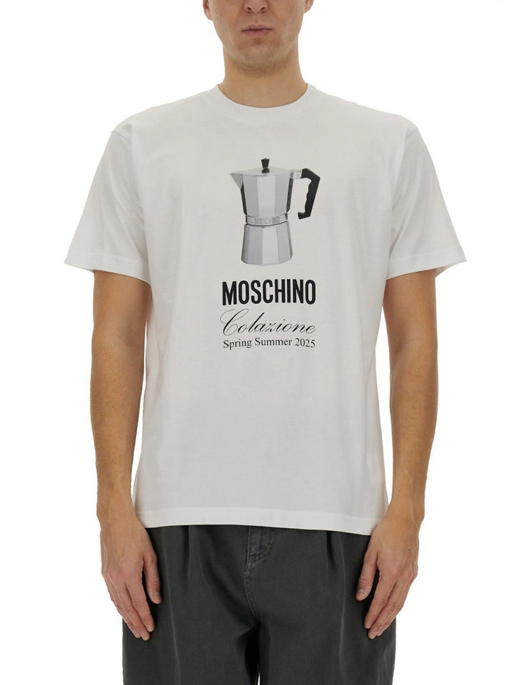 Moschino "BREAKFAST" T-SHIRT