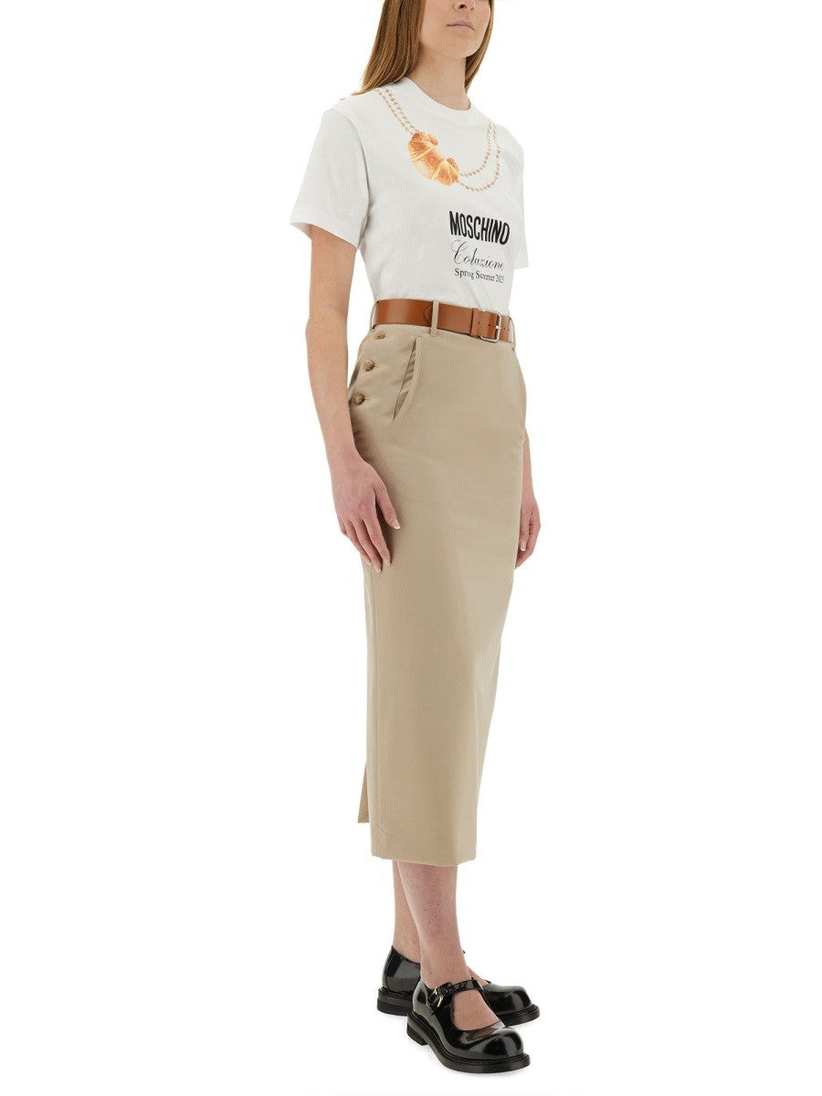 Moschino "BREAKFAST" T-SHIRT