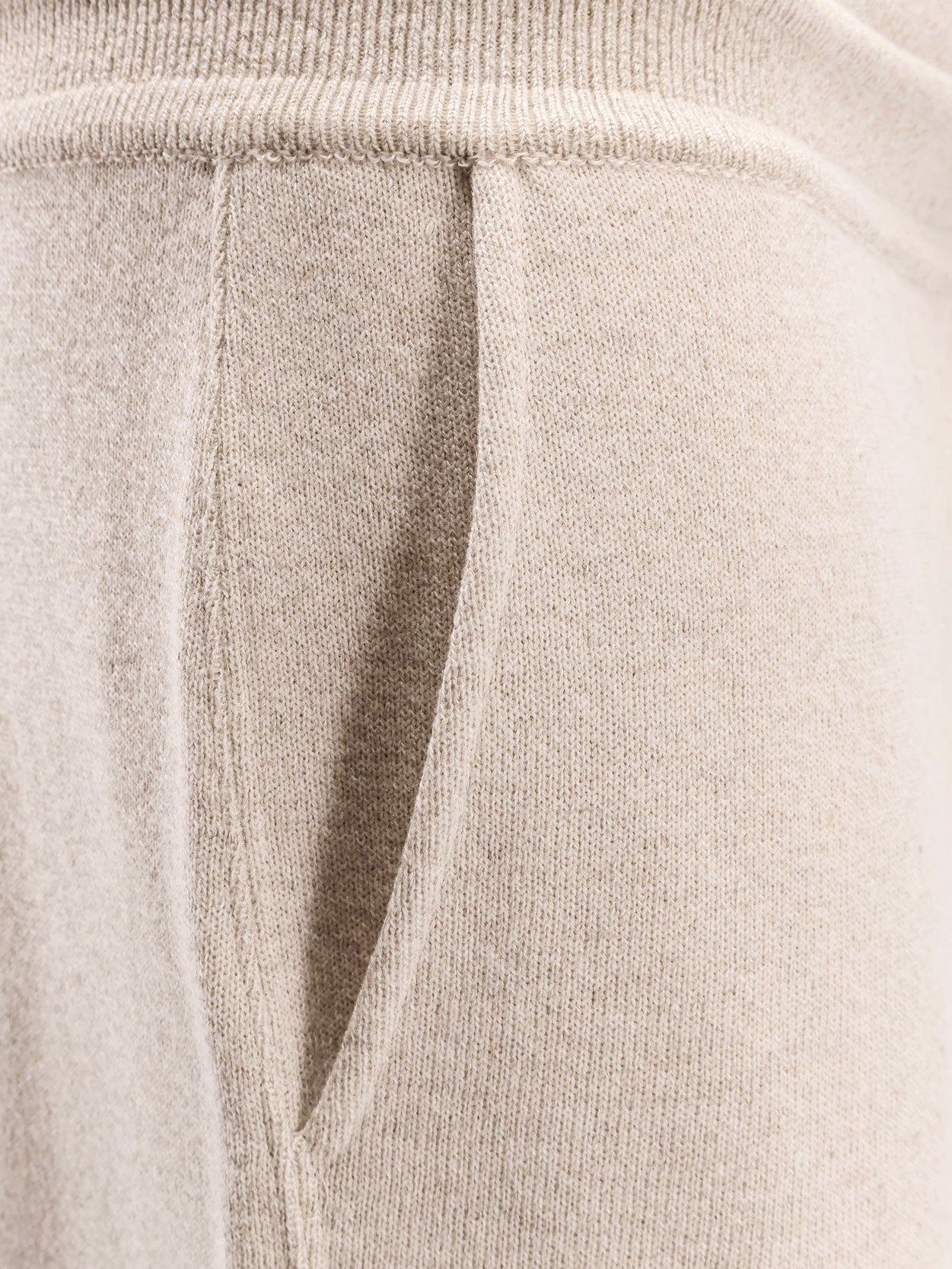 LORO PIANA Brienno hemp, cashmere and cotton jogger trouser