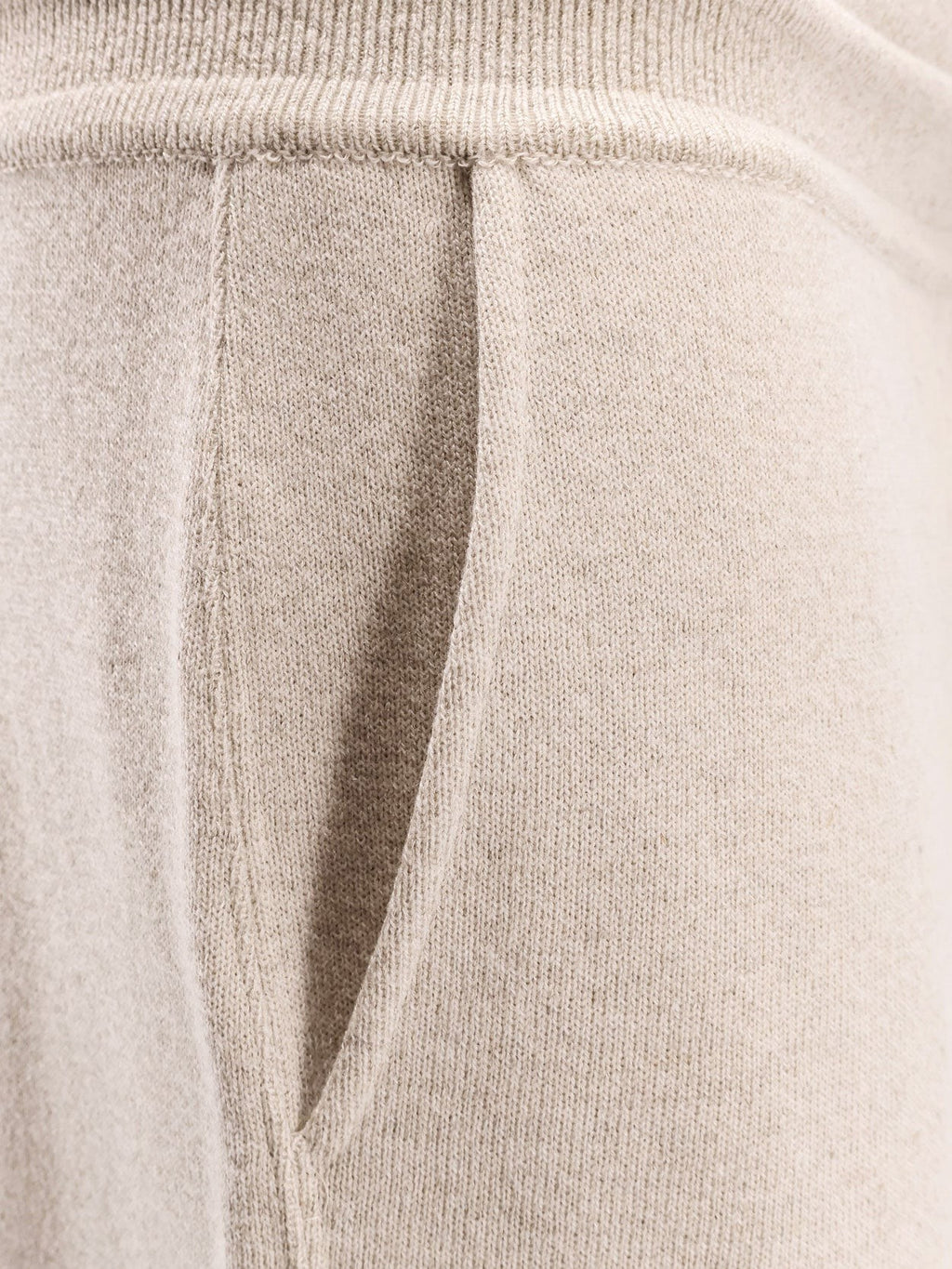 LORO PIANA Brienno hemp, cashmere and cotton jogger trouser