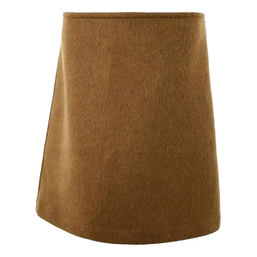Bottega Veneta Double Face Wool Mohair Coconut Skirt (Imperfect)
