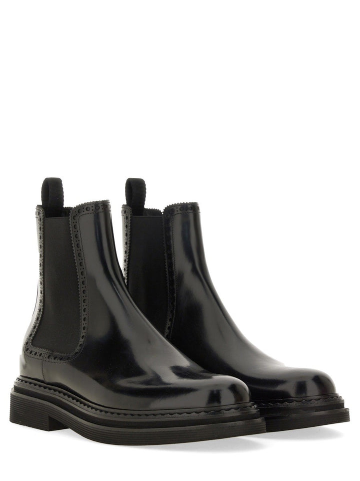 Dolce & Gabbana BRUSHED LEATHER BOOT