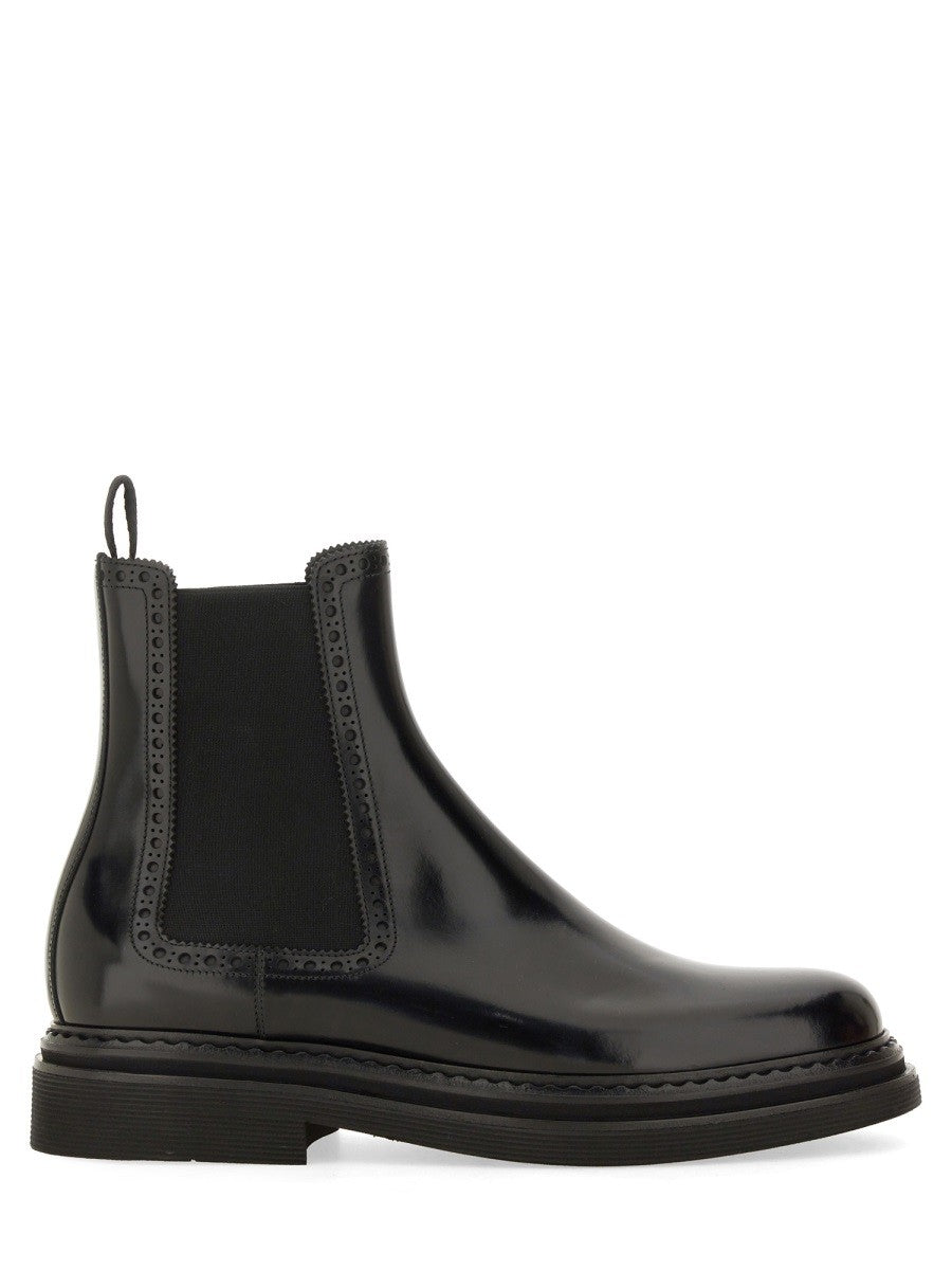 Dolce & Gabbana BRUSHED LEATHER BOOT