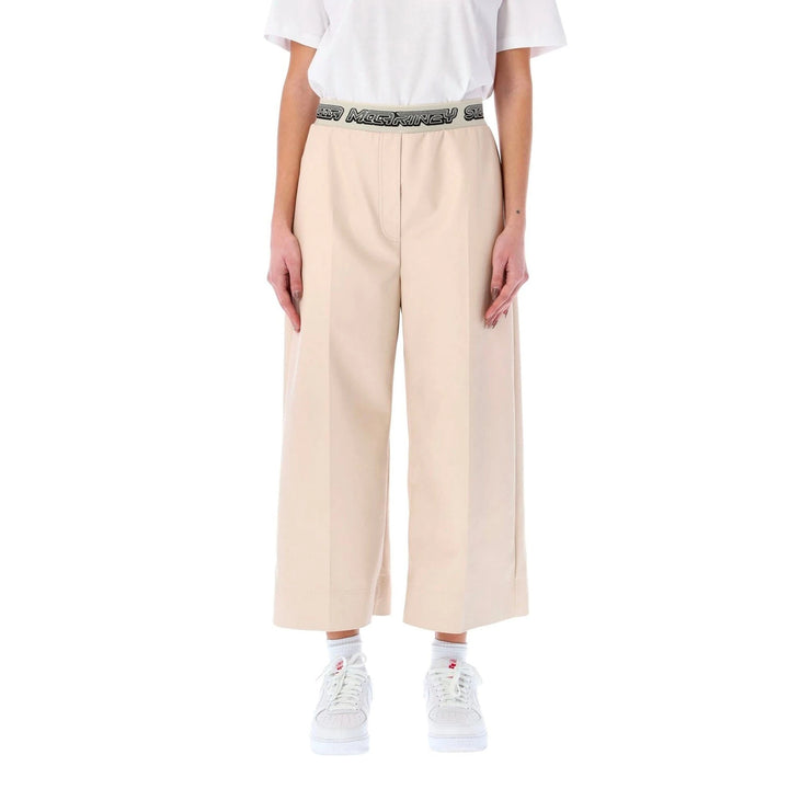 Stella Mccartney Cropped Logo Pants