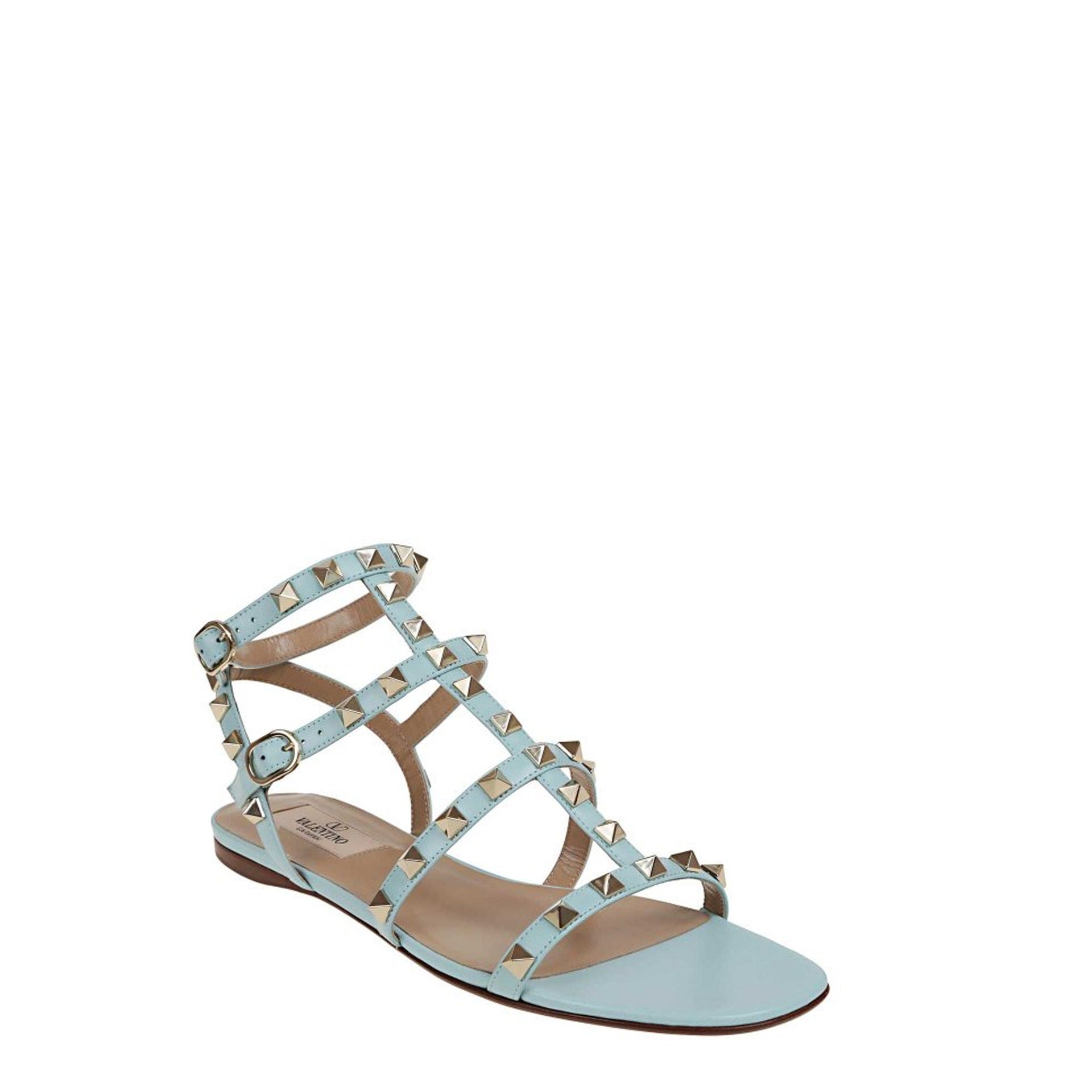 Valentino Garavani Rockstud T05 Flats Sandals