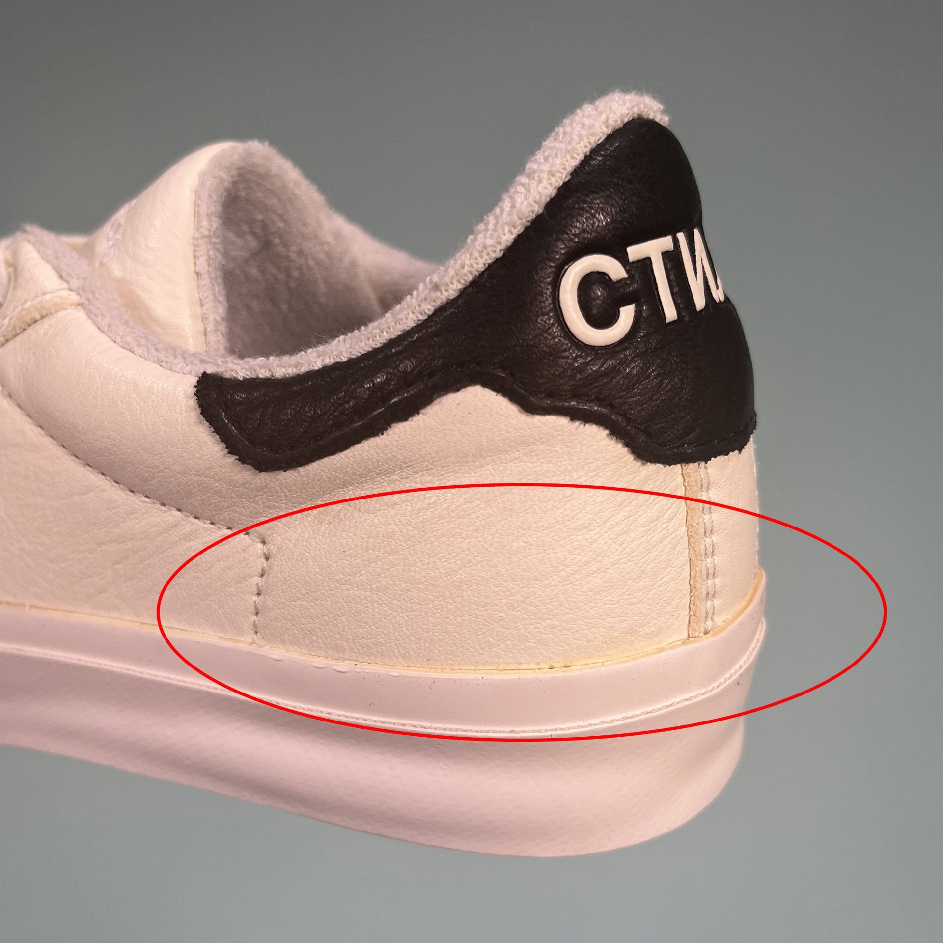 Heron Preston Leather Sneakers