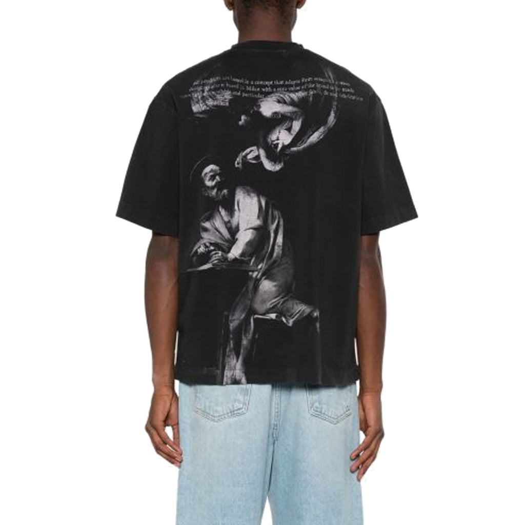 Off White S.Matthew Skate Logo-Print T-Shirt