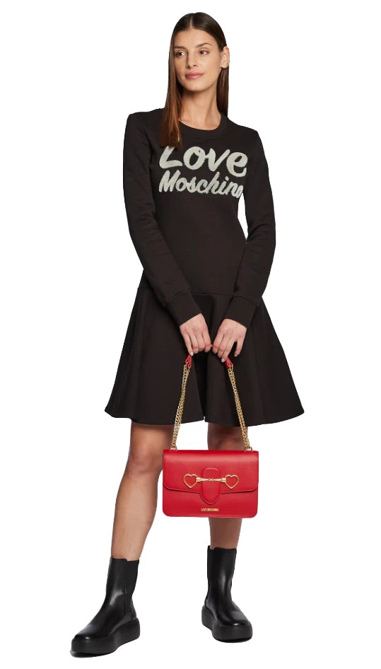 Love Moschino Dress Black Woman