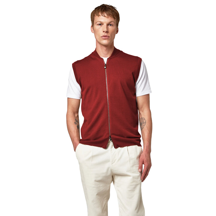 Alpha Studio Vest Red Man