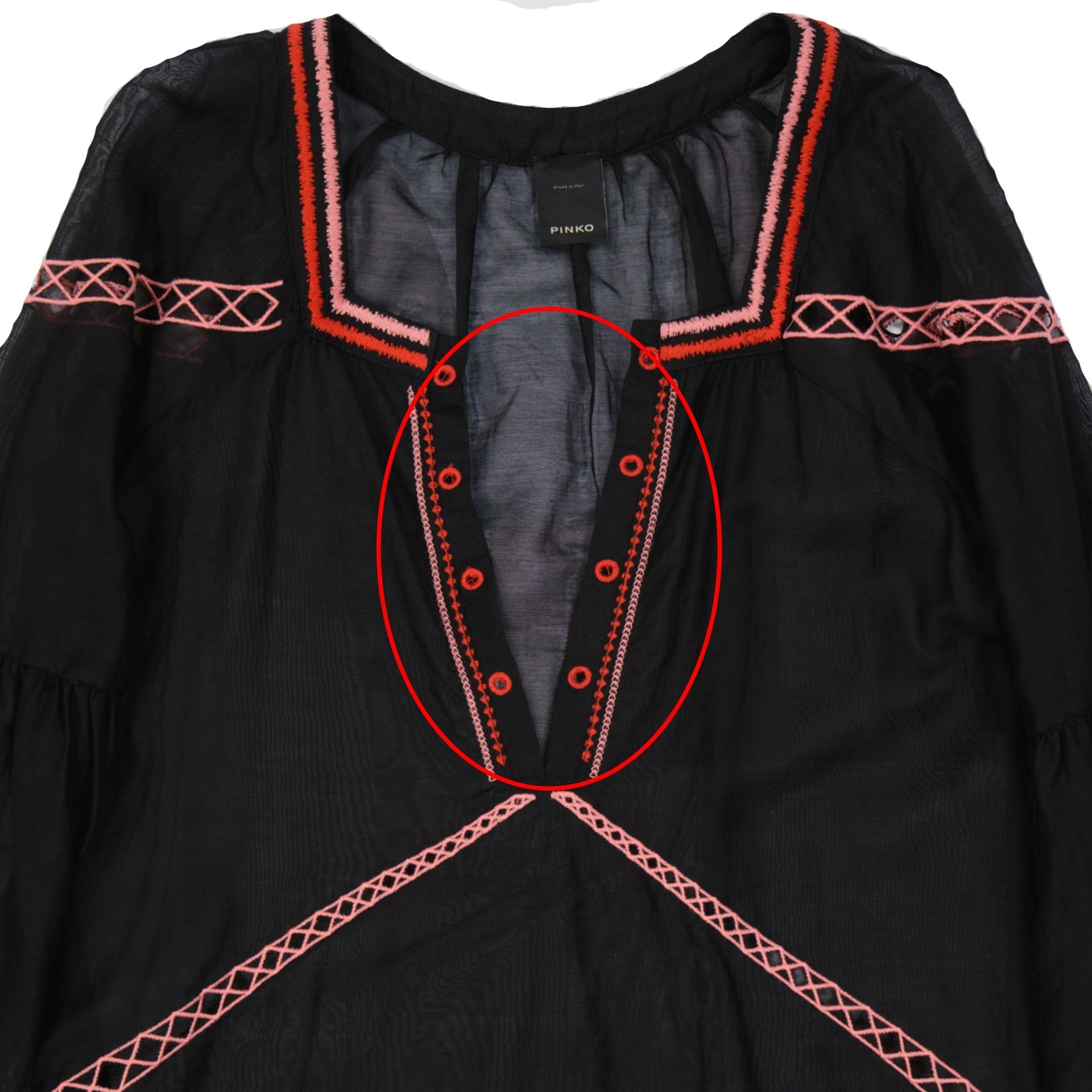 Pinko Cotton And Silk Shirt