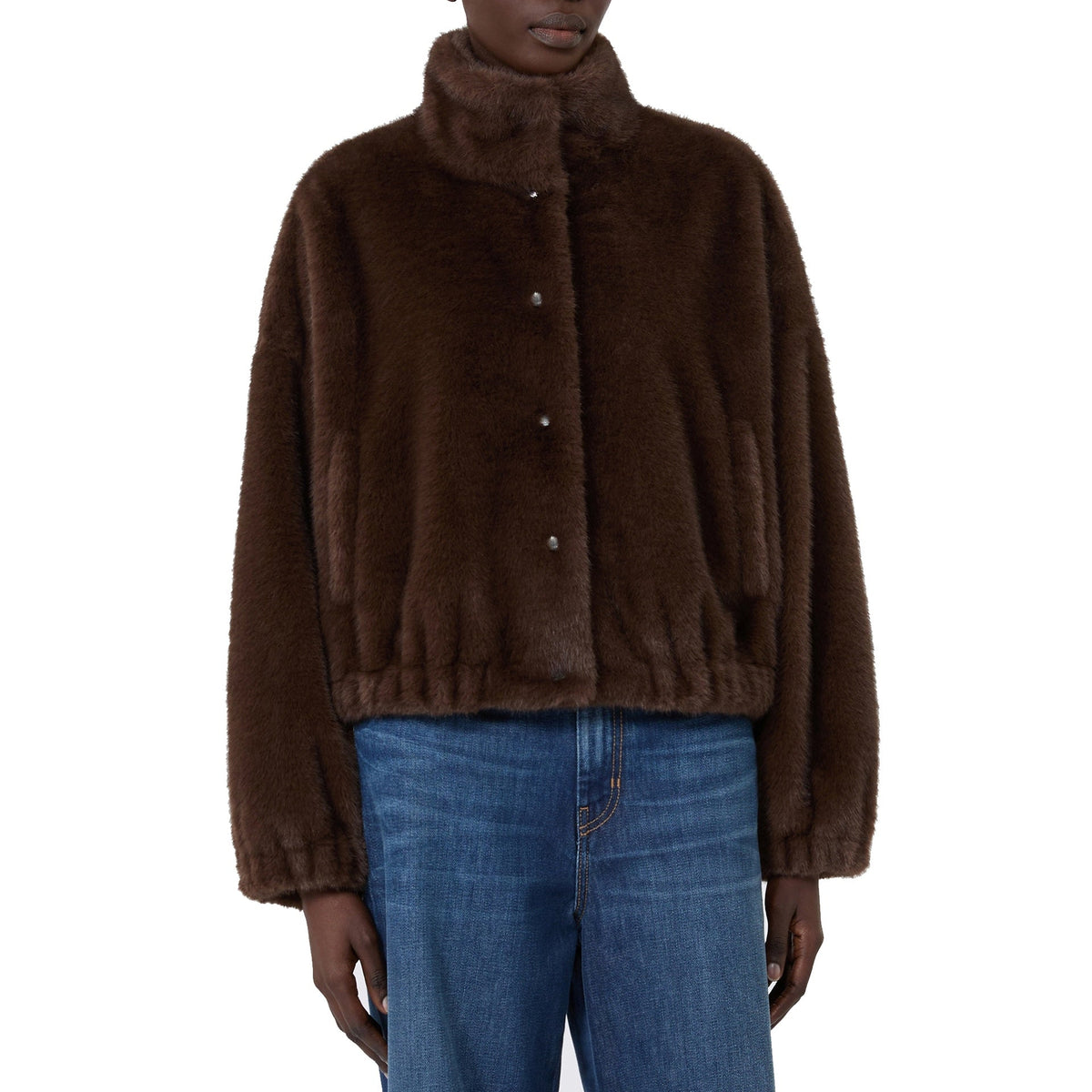 Max Mara Weekend Danemone Faux Fur Jacket