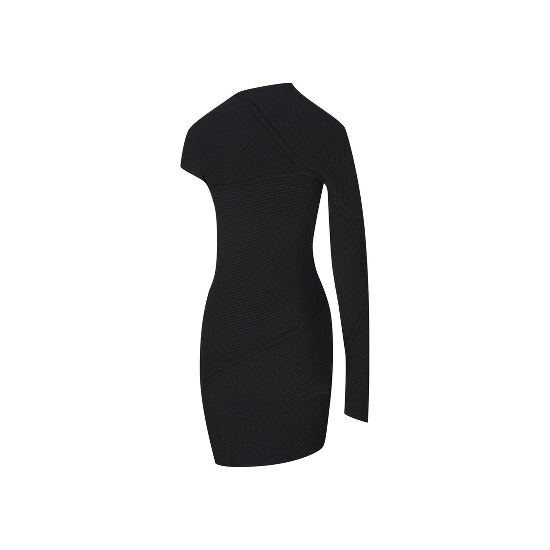 Balenciaga Spiral Mini Dress
