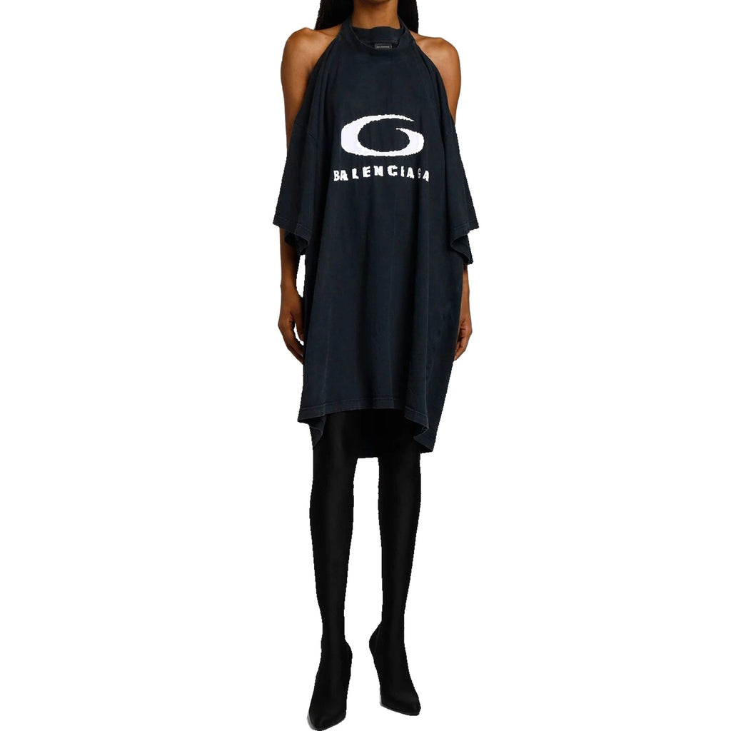 Balenciaga Icon Print T-shirt Dress – Siebentaschen