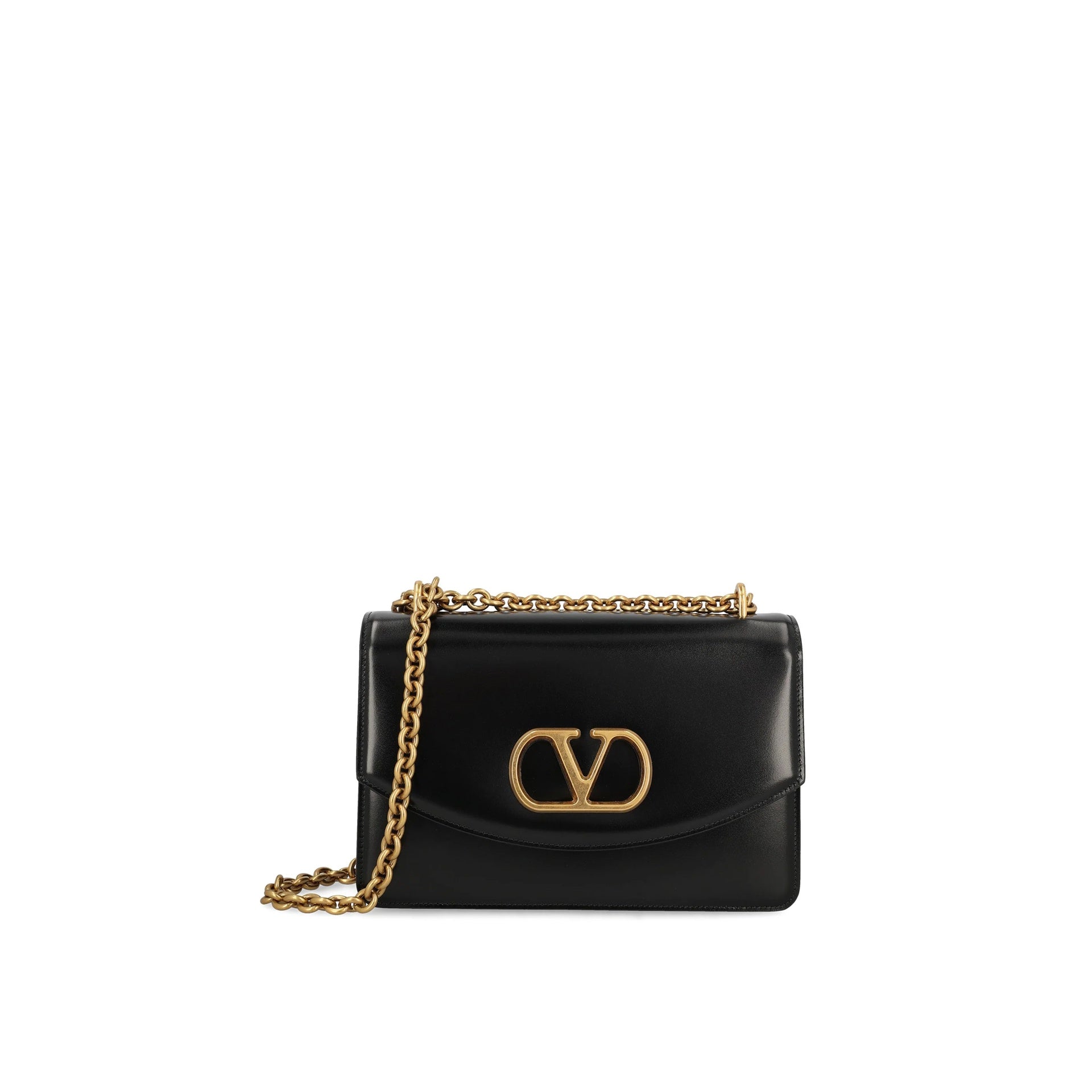Valentino Garavani Vain Leather Shoulder Bag