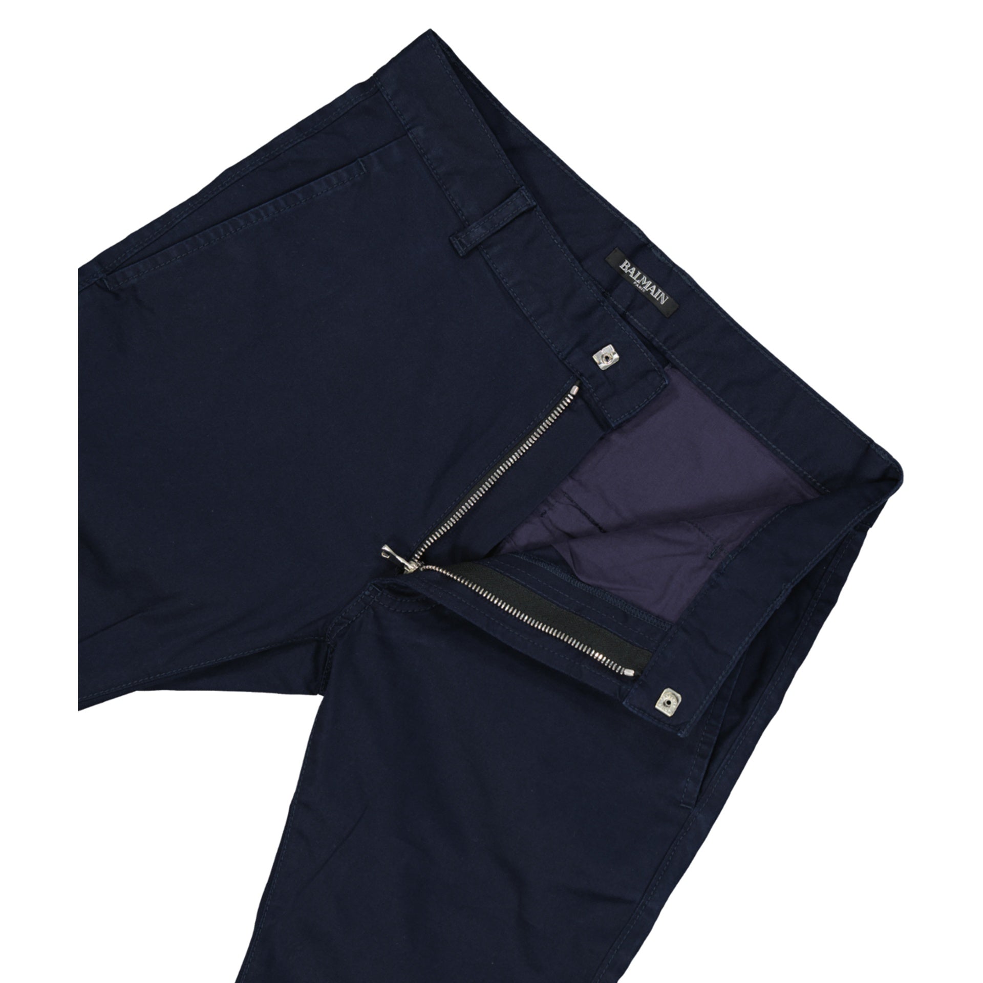 Balmain Schmal geschnittene Baumwollhose