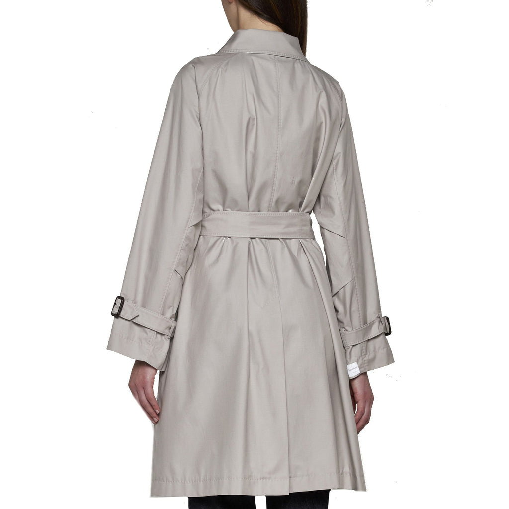 Max Mara The Cube Blend Cotton Trench Coat