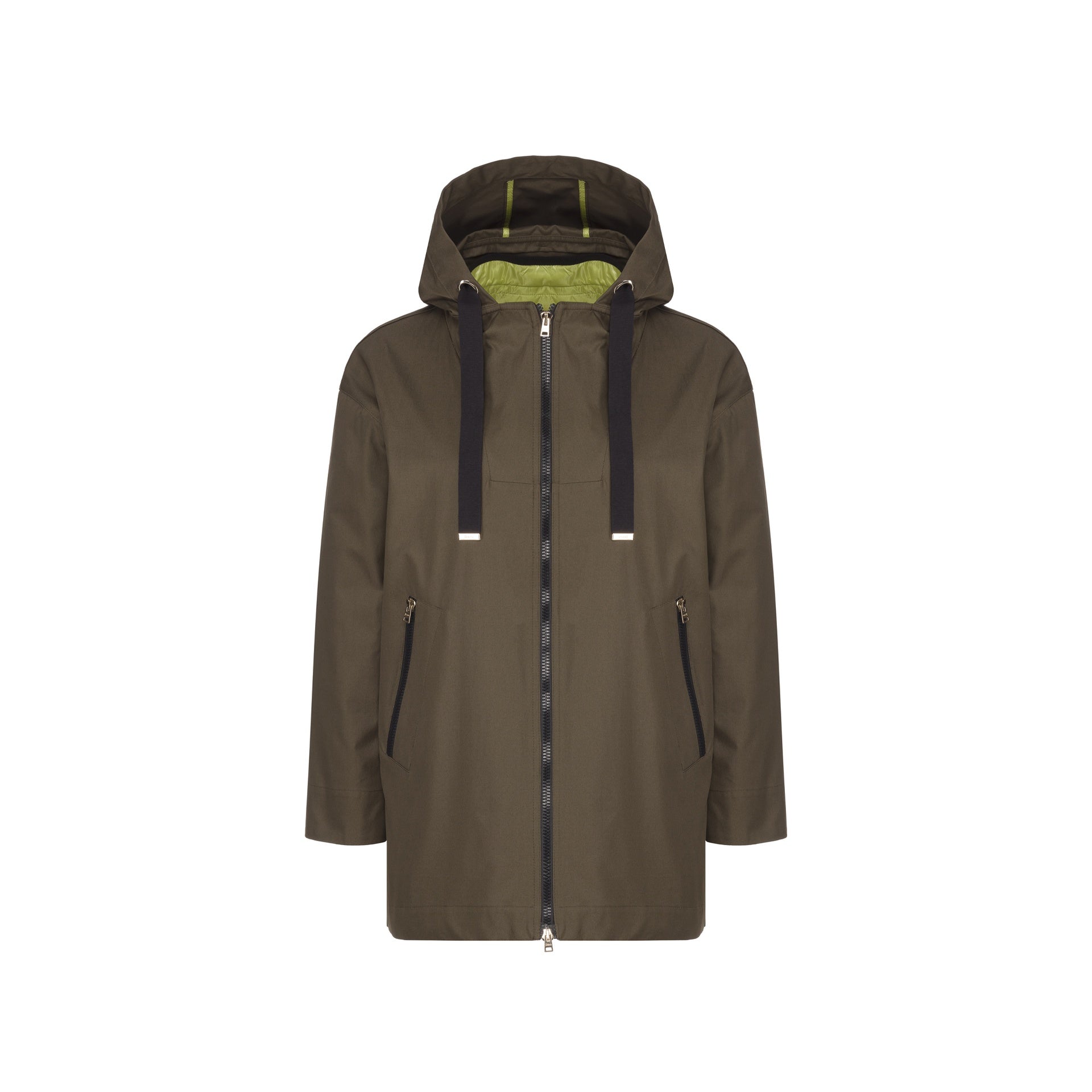 Herno Ruffled Flared Coat – Siebentaschen