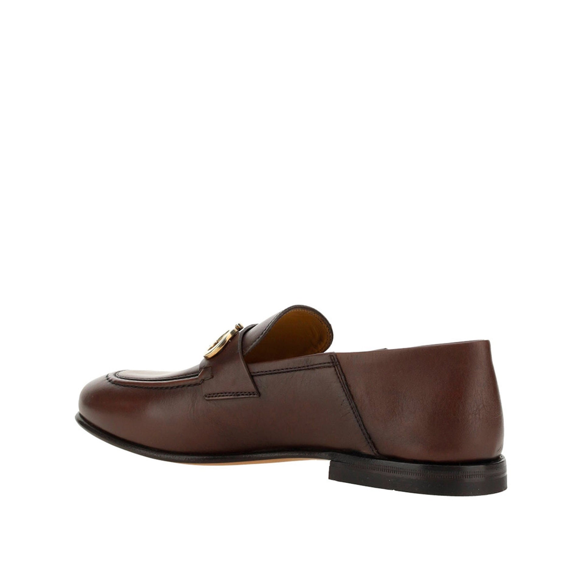 Salvatore Ferragamo Gin Leather Loafers