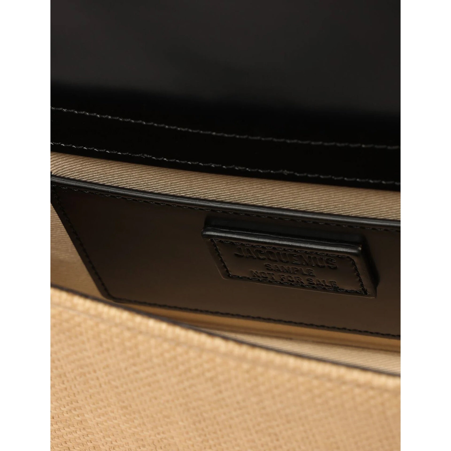 Jacquemus Le Grand Bambino Raffia Bag