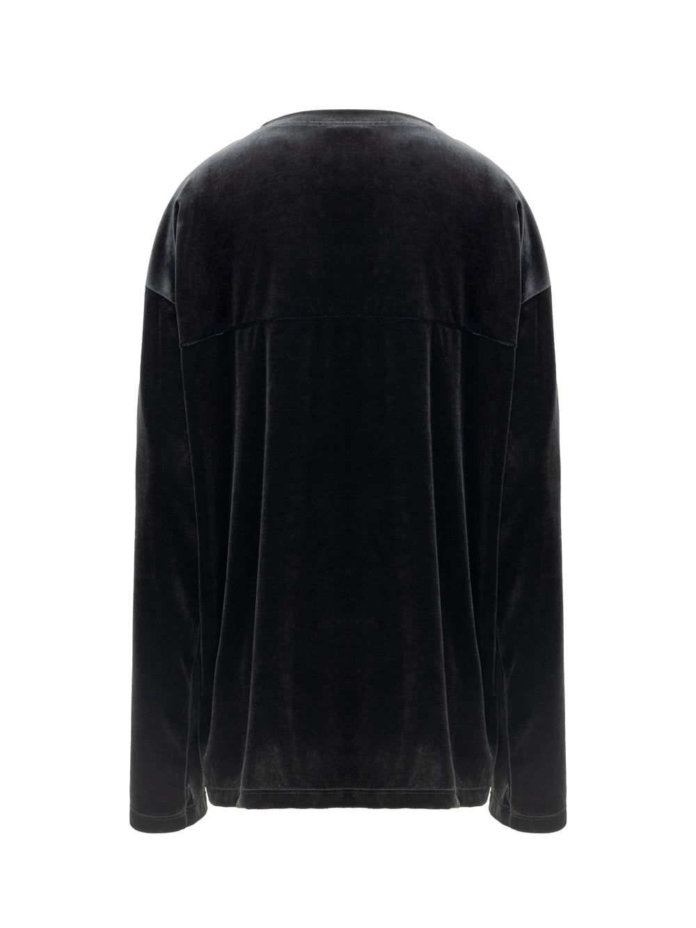 Tom Ford Black Velvet Long Sleeve Sweater