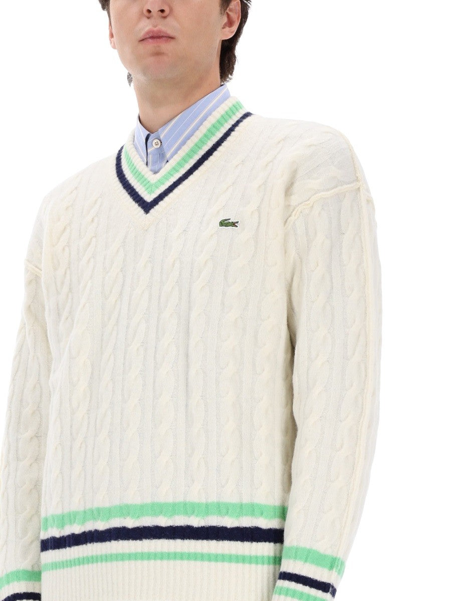 Lacoste CABLE-KNIT SWEATER
