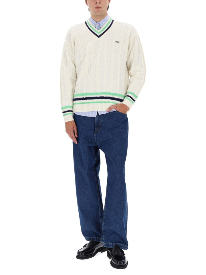Lacoste CABLE-KNIT SWEATER