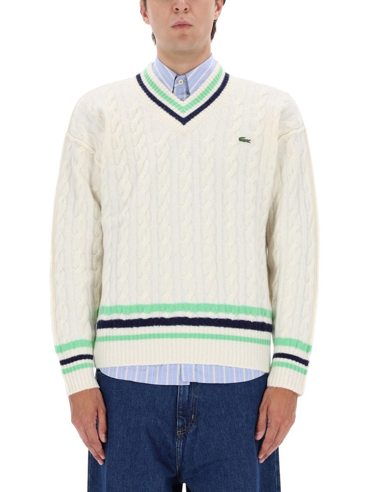 Lacoste CABLE-KNIT SWEATER