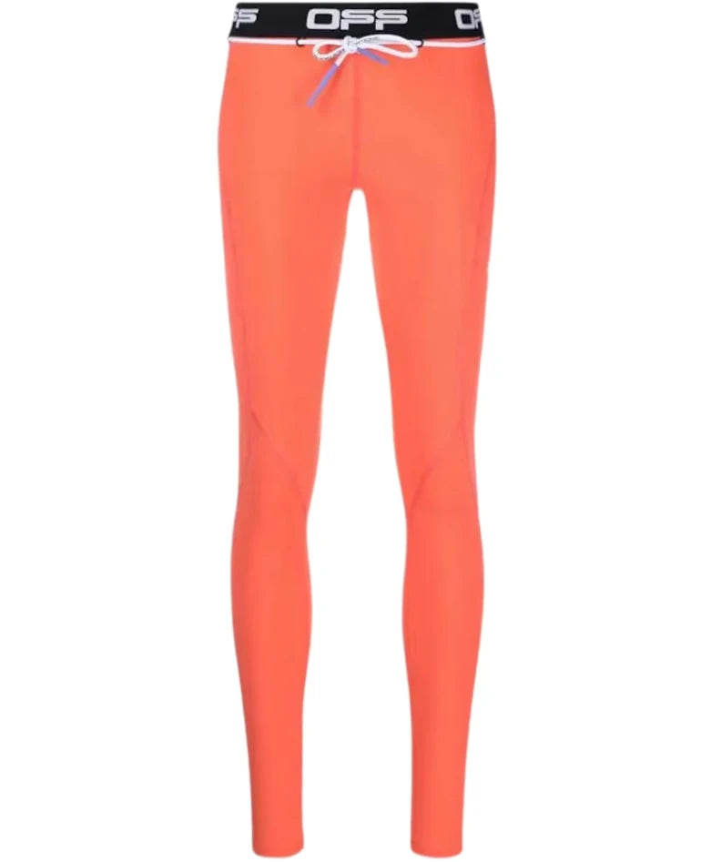 Off-White Leggings Orange Woman