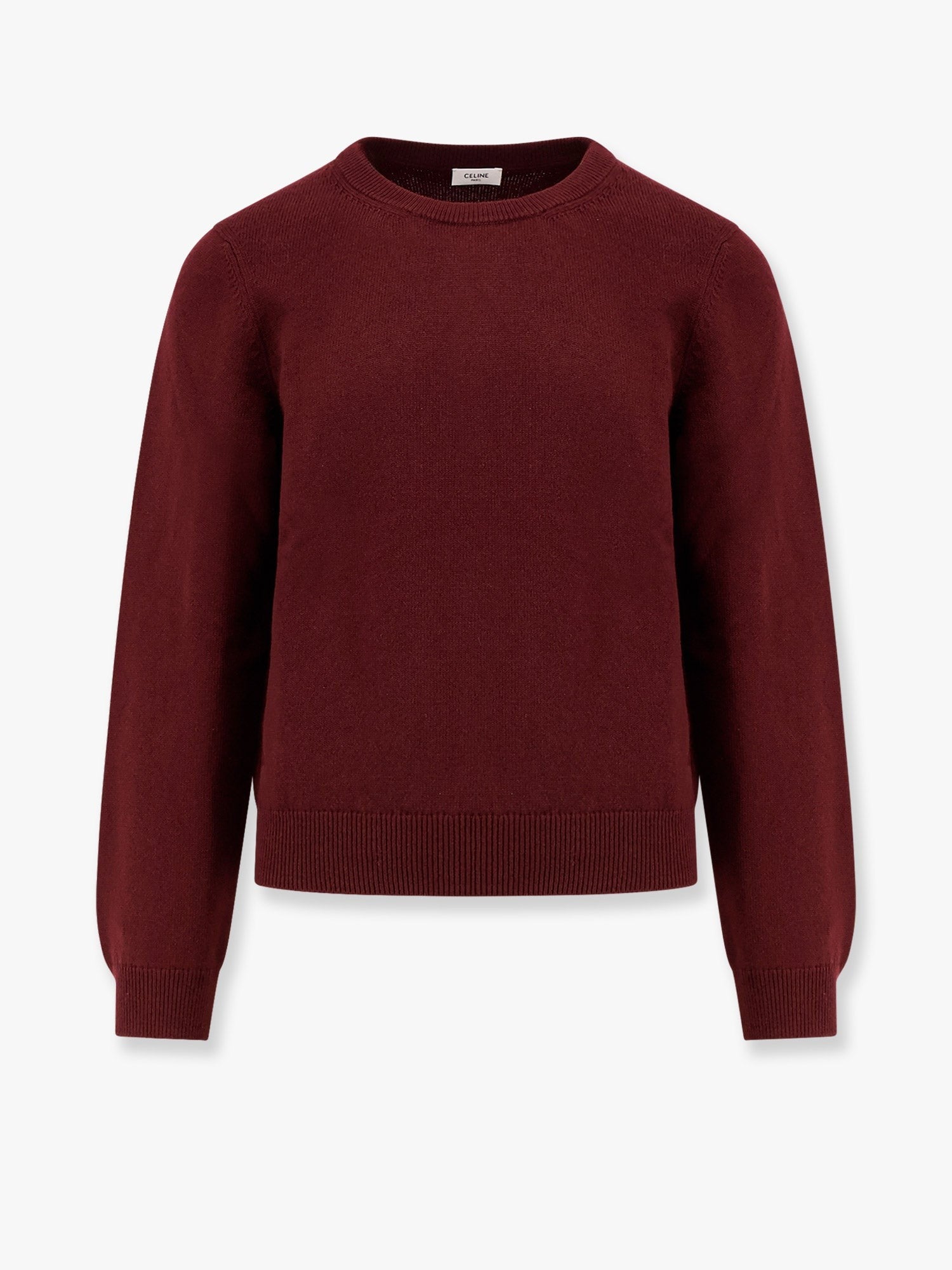 Celine Cachemire sweater with logo embroidery